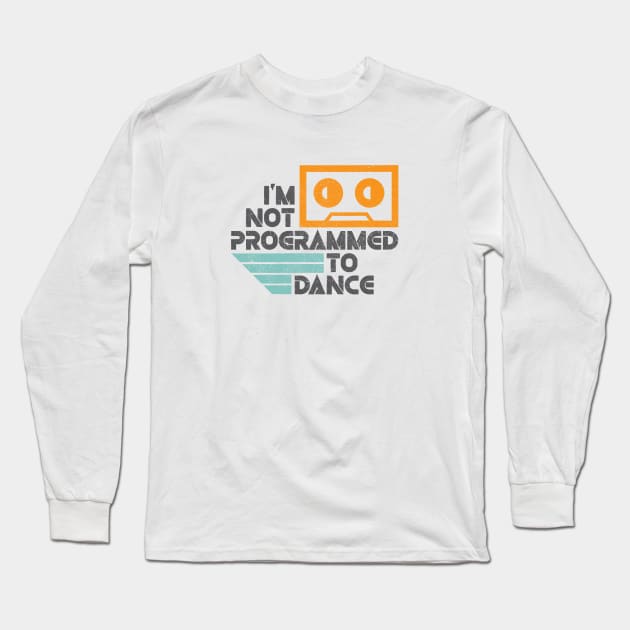 Awkard Clumsy Introvert Dancing Long Sleeve T-Shirt by Commykaze